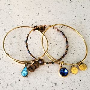 Alex and Ani Bracelet Set of 3